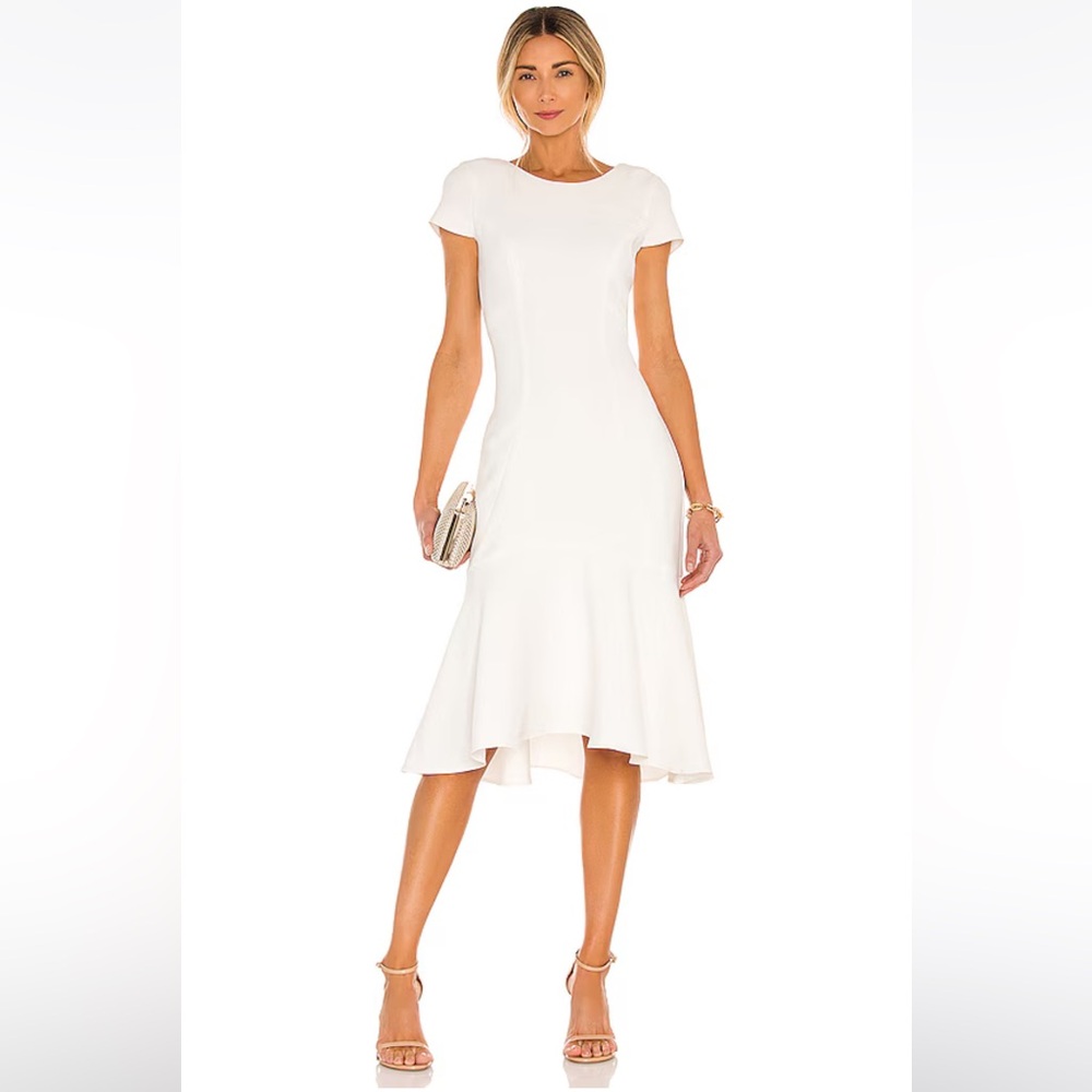 Amanda Uprichard Evalina Dress, small, like new, white